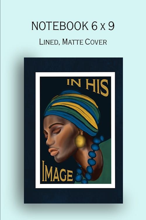 African Beauty - In His Image Notebook