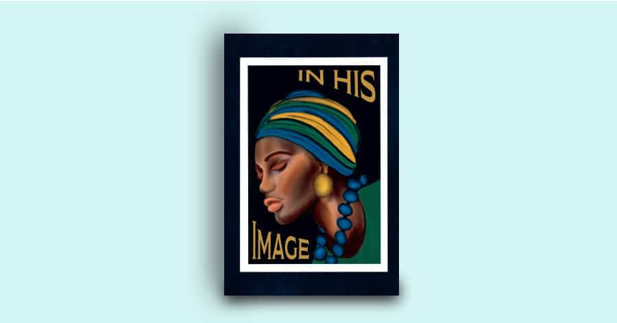 African Beauty notebook - Christian gift